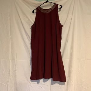 Old navy Maroon dress XL